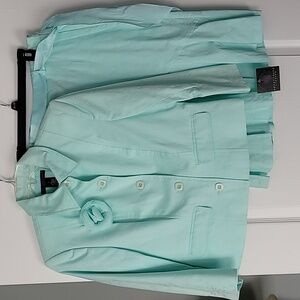 Apostrophe Mint Green Women's 2 Piece Suit